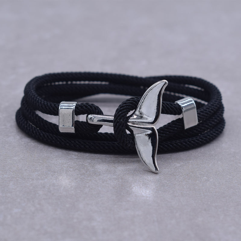 Whales Tail Charm Bracelet