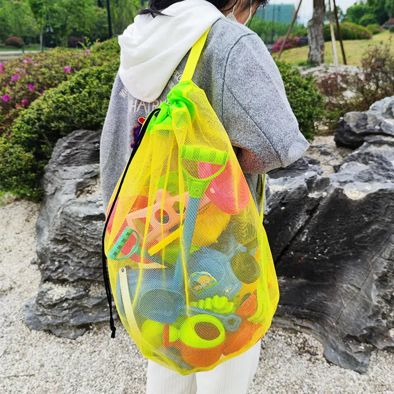 Portable Baby Sea Storage Mesh Bag