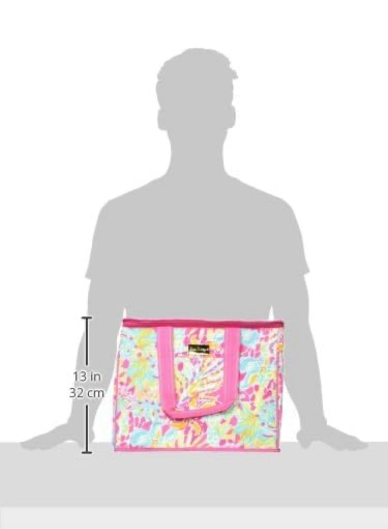 Lilly Pulitzer Insulated Beach Cooler, Spot Ya, Pink